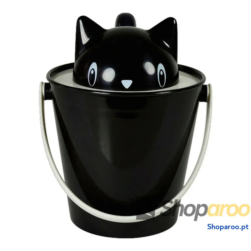Contentor United Pets Preto Gato