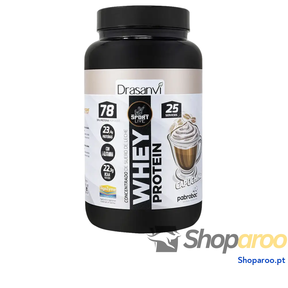 Conteúdo de proteínas Drasanvi Whey Protein 750 g