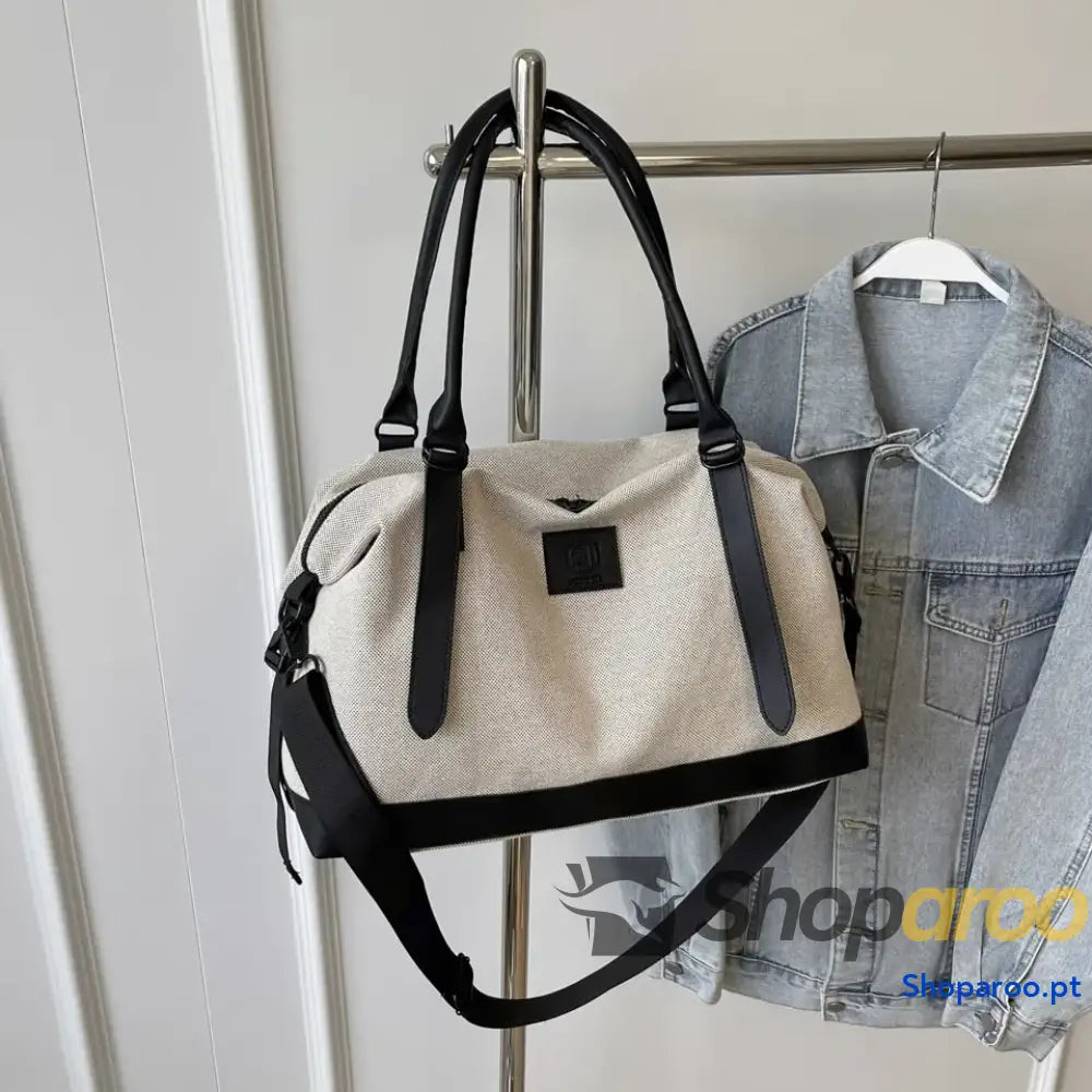 Contrast Travel Bag