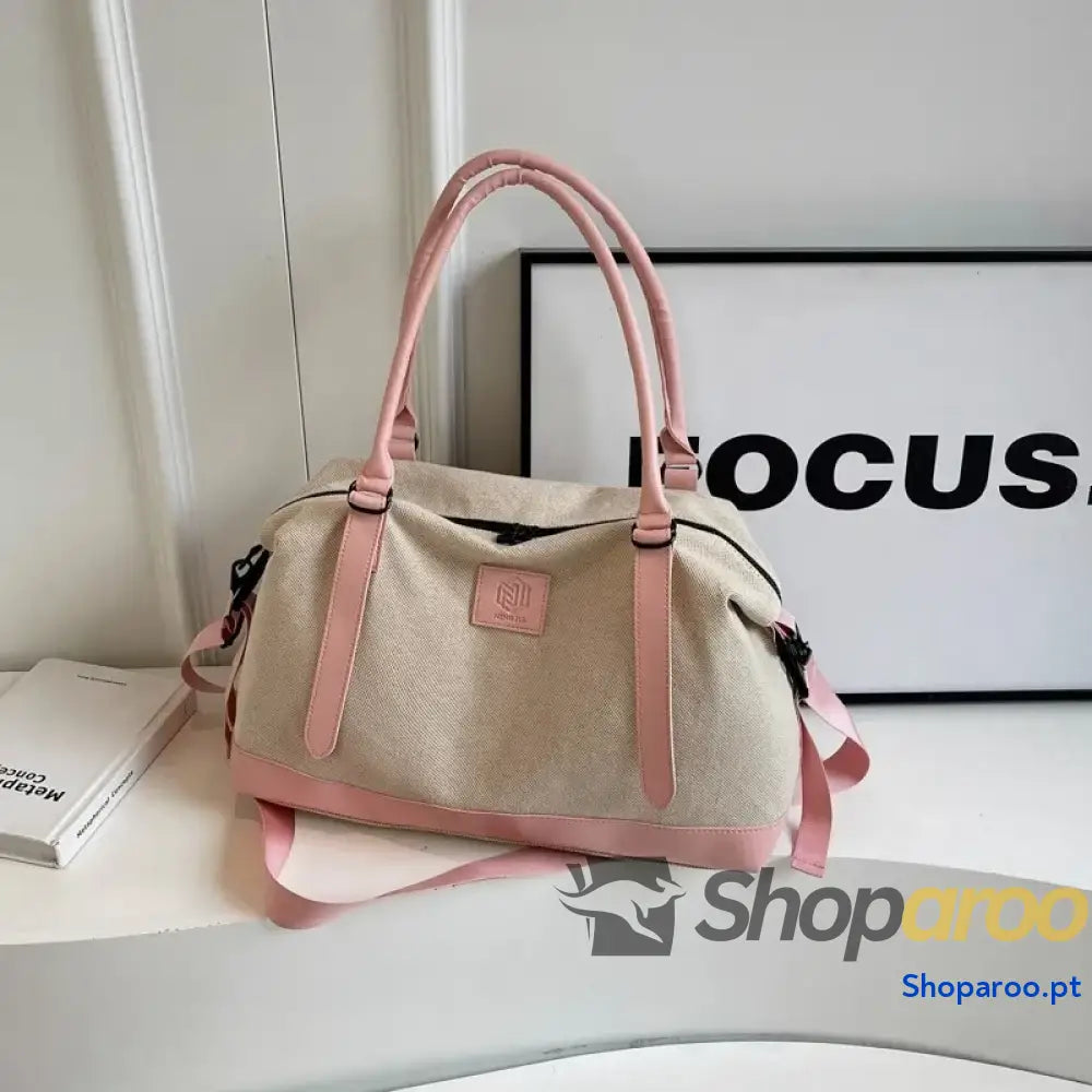 Contrast Travel Bag