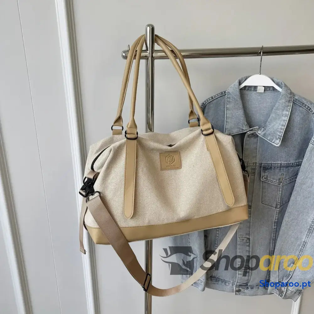 Contrast Travel Bag