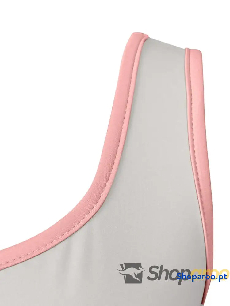 Contrast Trim Tank and Pants Active Set