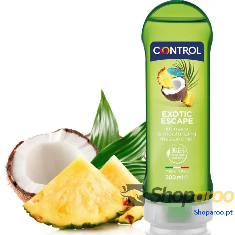 CONTROL - 2 EN 1 MASSAGEM & PRAZER EXÓTICO 200 ML