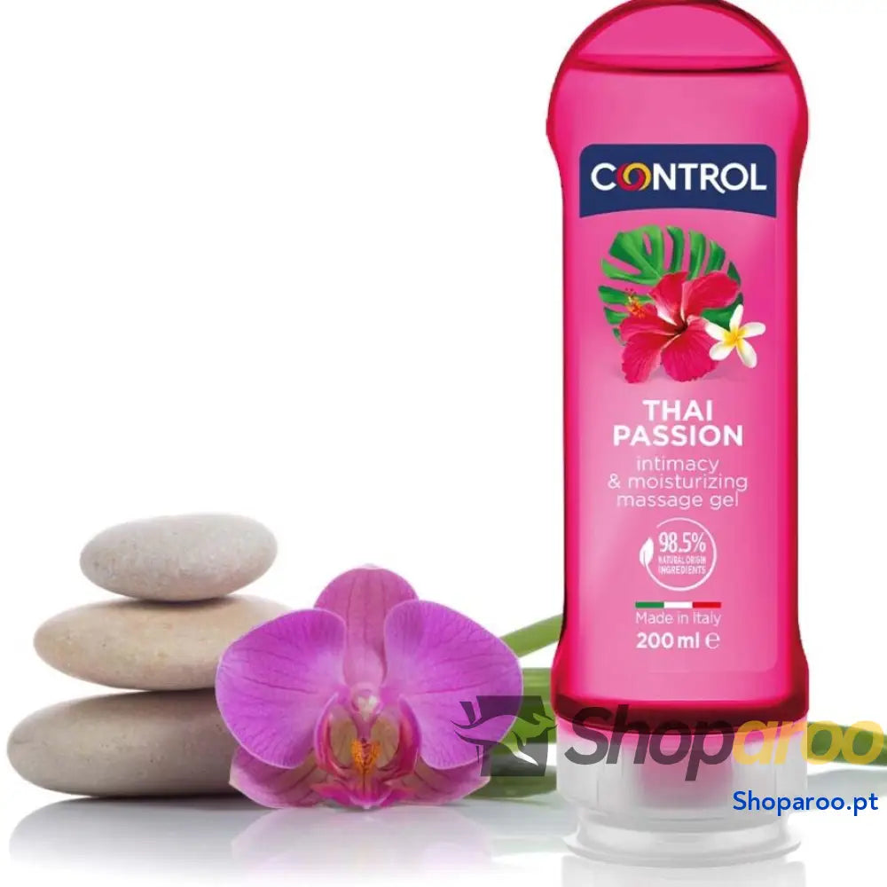 CONTROL - 2 EN 1 MASSAGEM & PRAZER TAILANDÊS PAIXO 200 ML