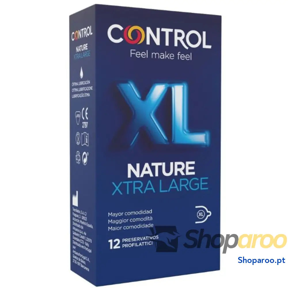 CONTROL - ADAPTA NATURE XL CONDOMS 12 UNITS