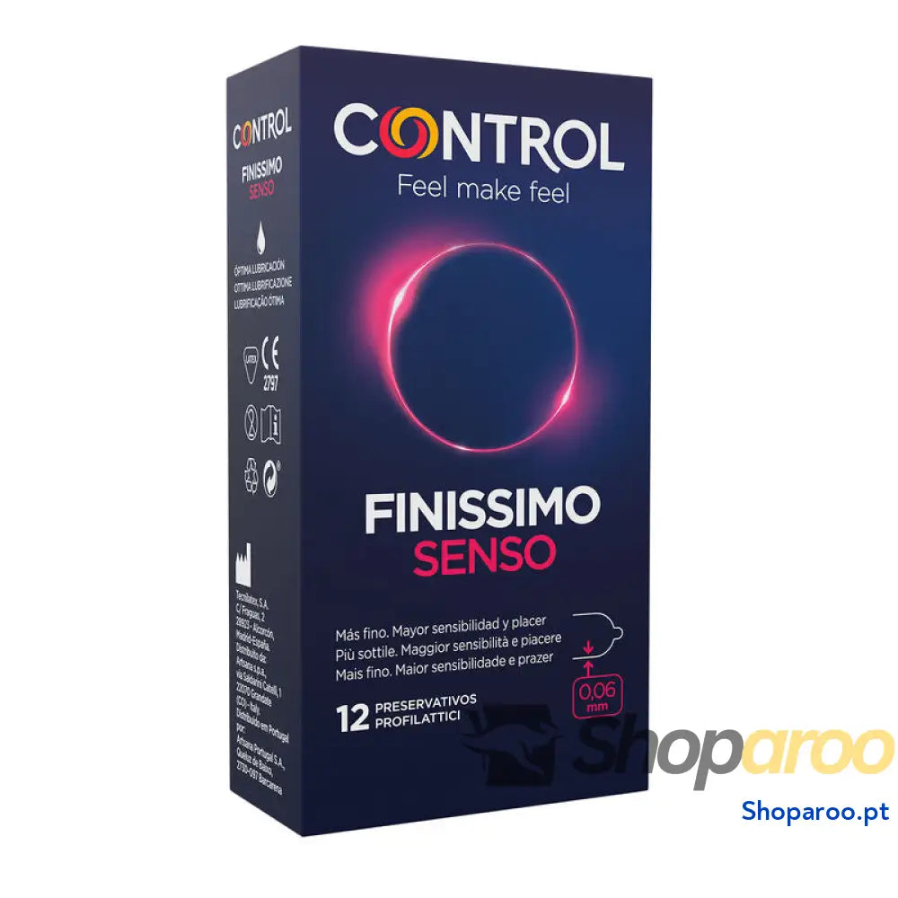 CONTROL ADAPTA SENSO CONDOMS 12 UNITS