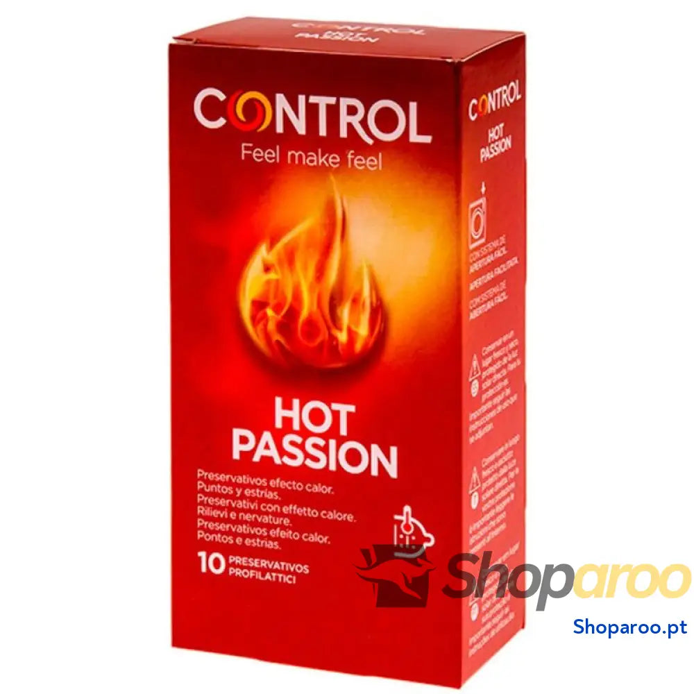 CONTROL EFEITO AQUECIMENTO PAIXÃO QUENTE 10 UNIDADES