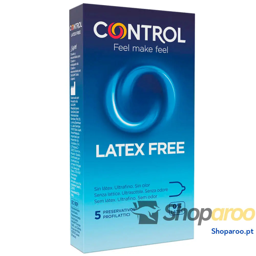 CONTROL FREE SIN LATEX CONDOMS 5 UNITS