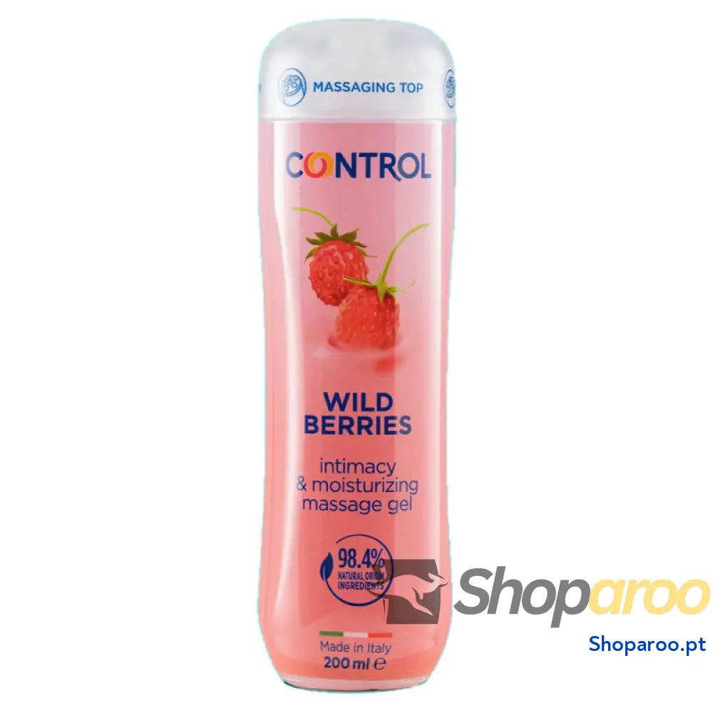 CONTROL - GEL DE MASSAGEM 3 EM 1 BAGAS SELVAGENS 200 ML