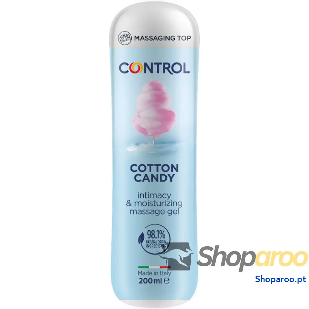 CONTROL - GEL DE MASSAGEM ALGODO DOCE 3 EM 1 200 ML