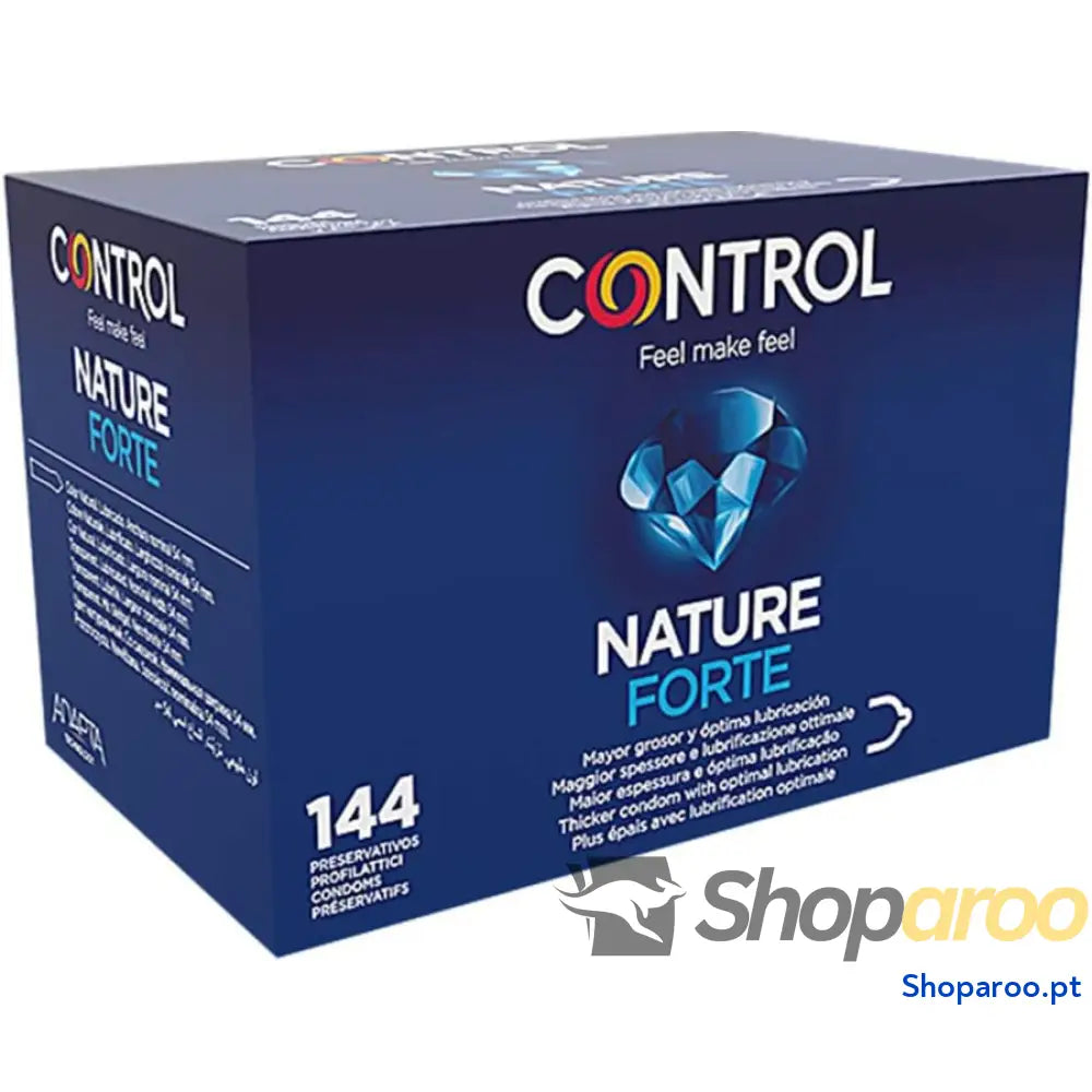 CONTROL - NATURE FORTE PRESERVATIVOS 144 UNIDADES