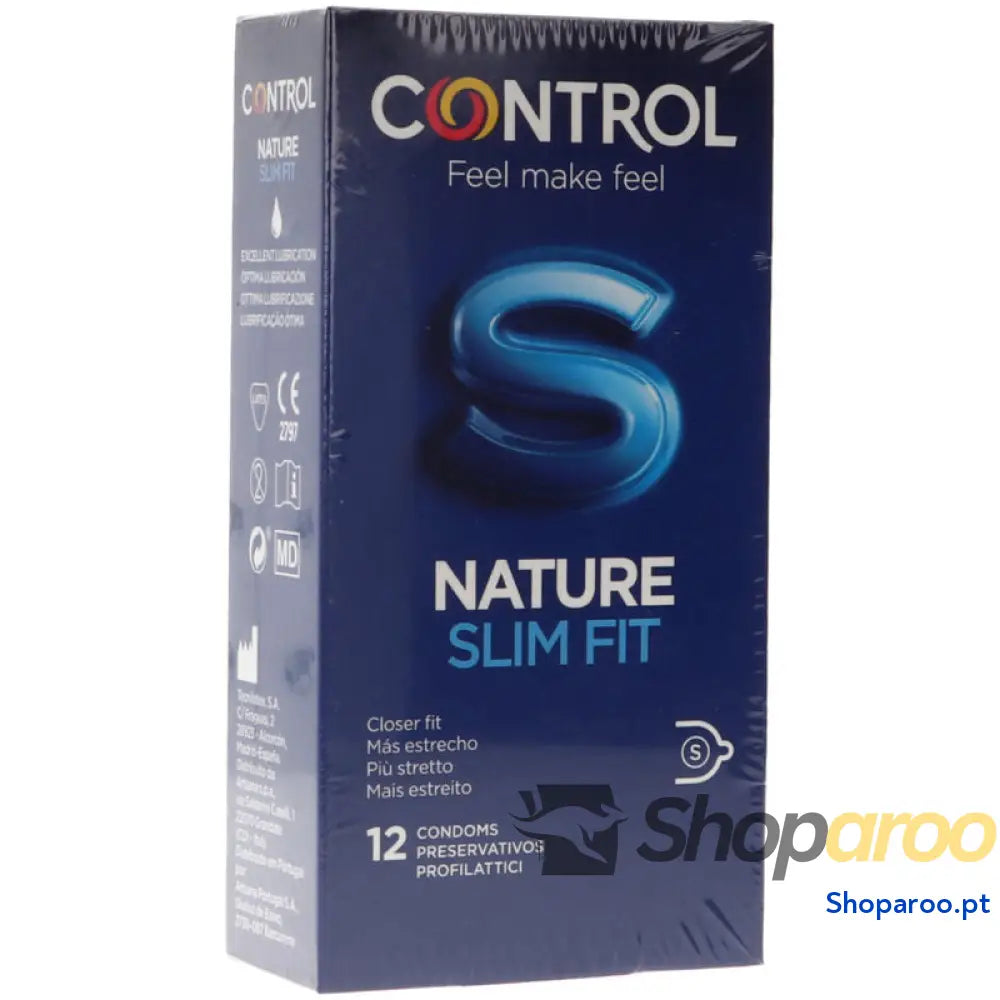 CONTROL - NATURE SLIM FIT 12 UNIDADES