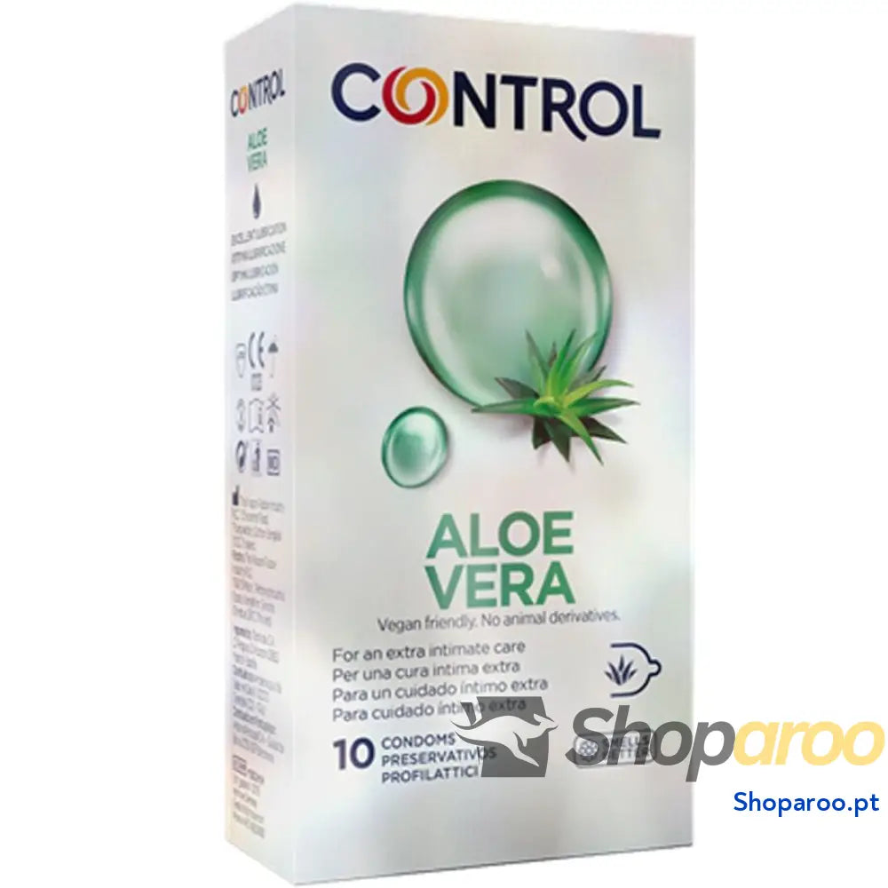 CONTROL - PRESERVATIVOS COM ALOE VERA 10 UNIDADES