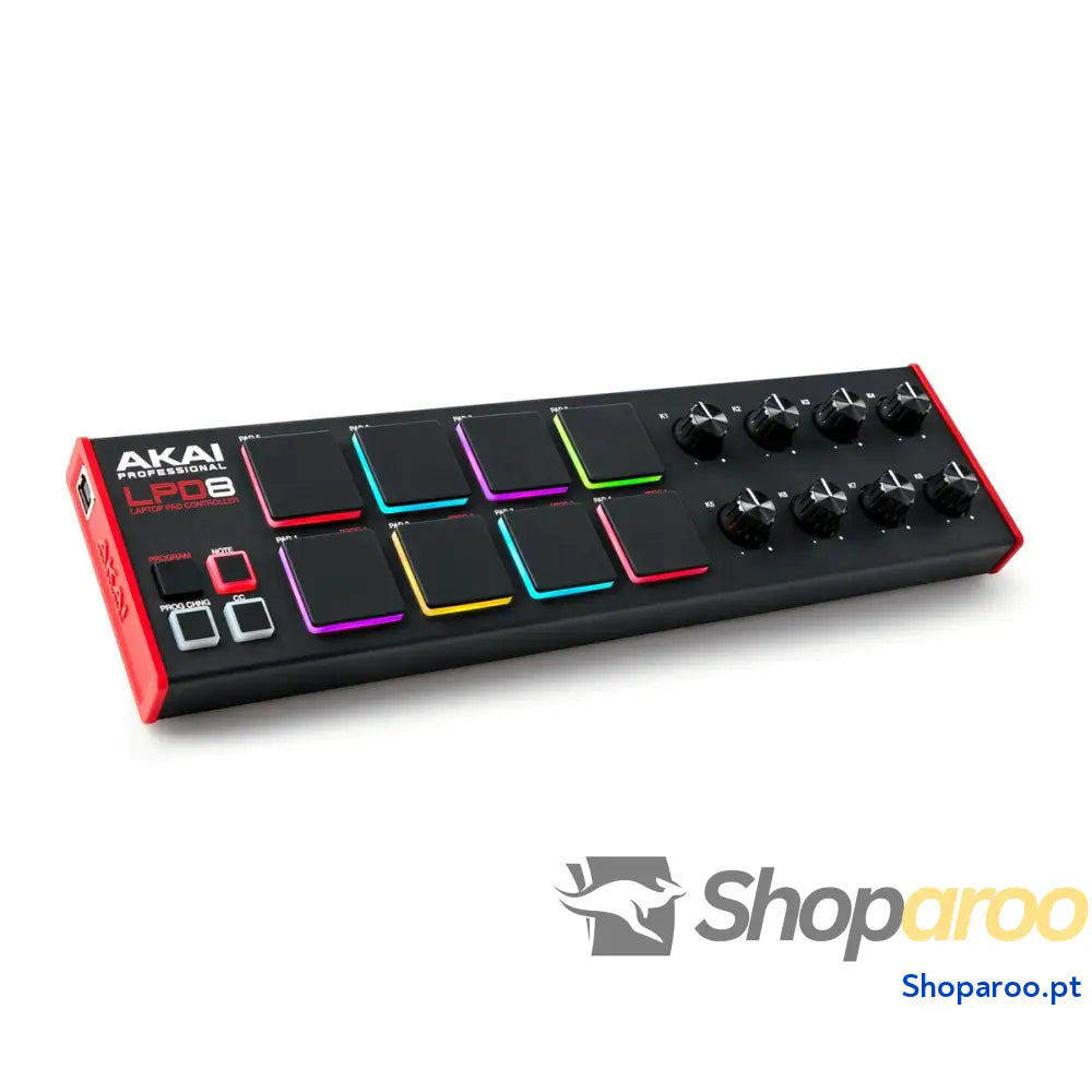 Controlador de som Akai LPD8 MKII