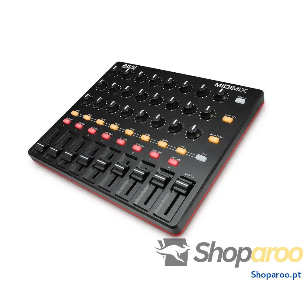 Controlador de som Akai MIDIMIX
