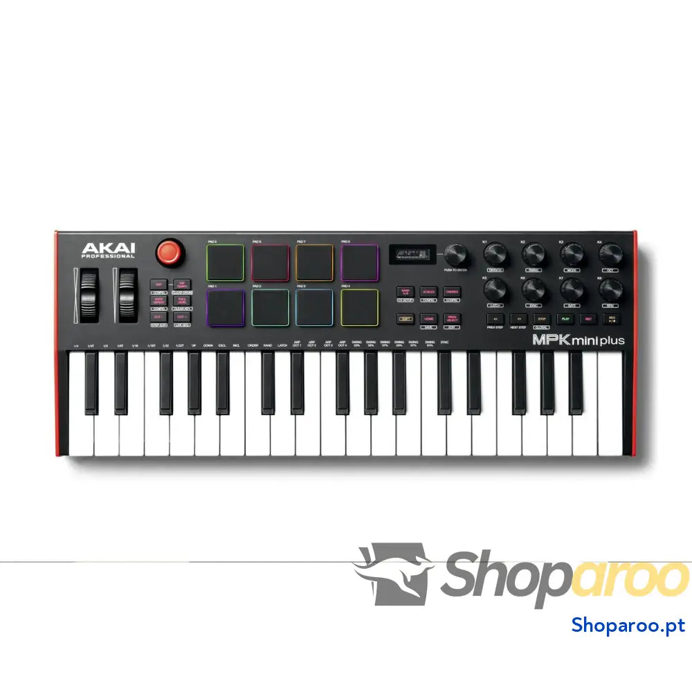 Controlador de som Akai MPK Mini Plus