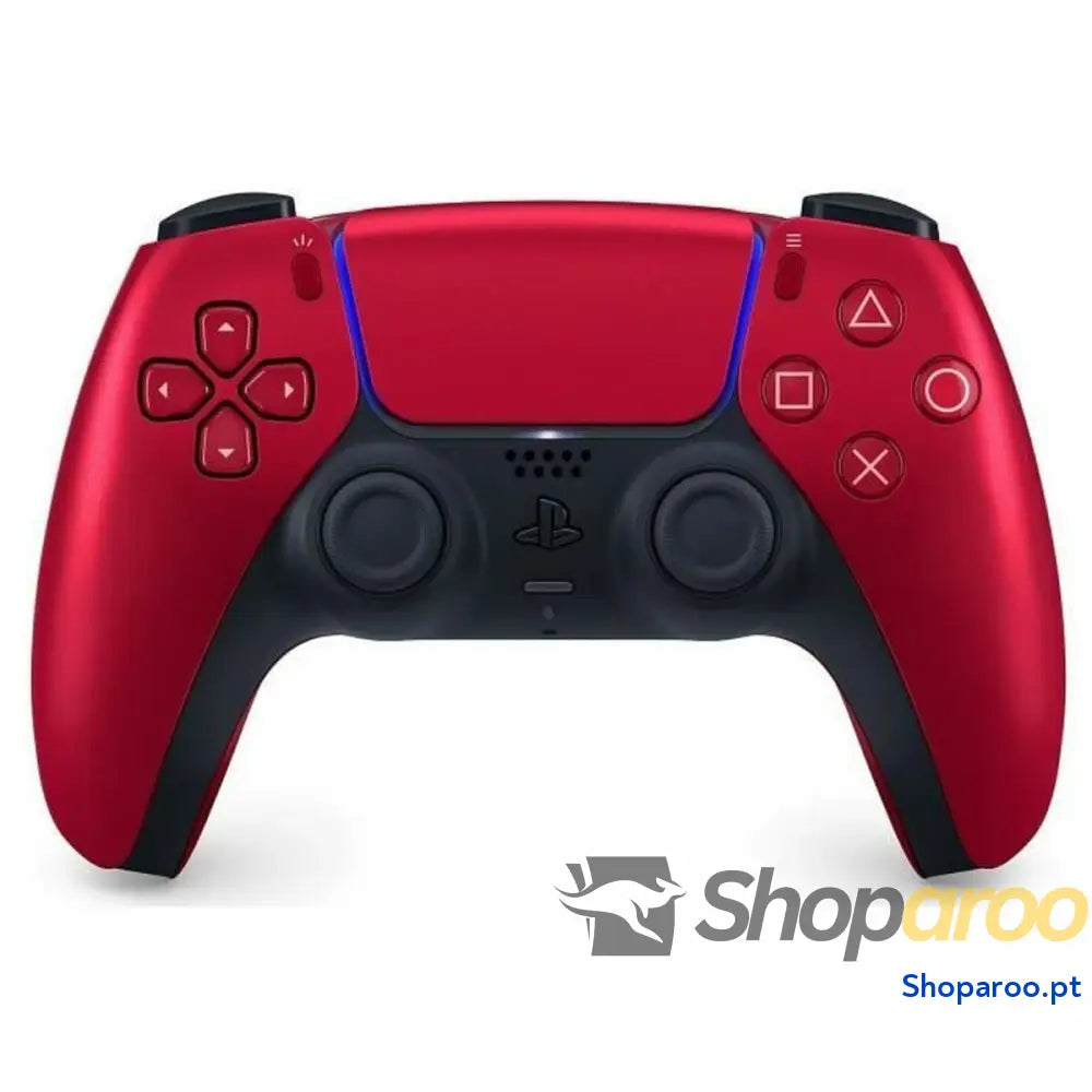 Controlador PS5 DualSense Sony Deep Earth - Volcanic Red Vermelho