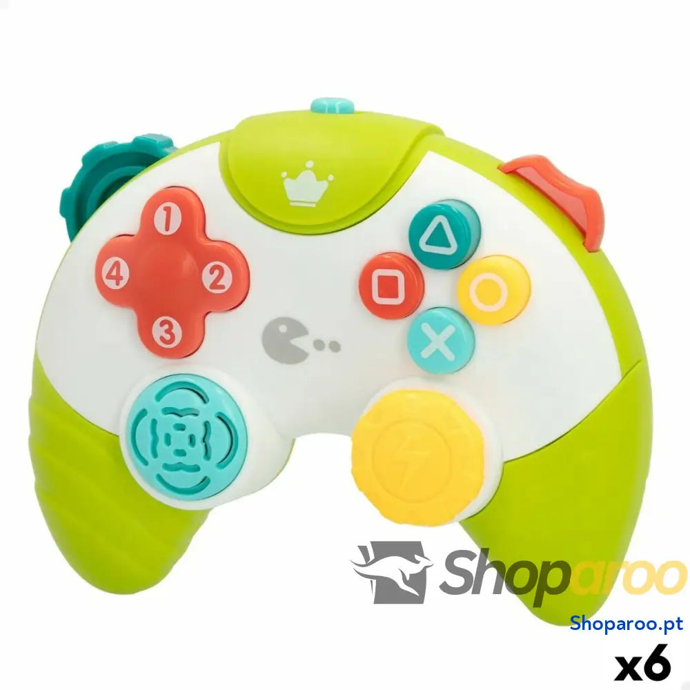 Controle de brinquedo Colorbaby Verde 15 x 5,5 x 12 cm (6 Unidades)