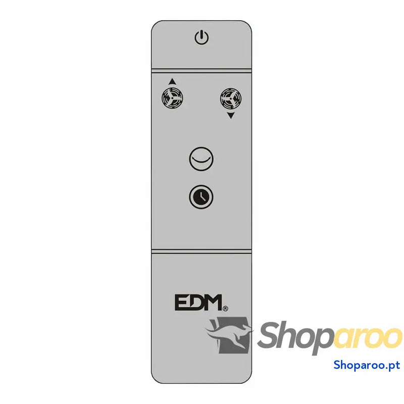 Controle remoto para ventilador (ar condicionado) EDM 33522 33521 Recarga