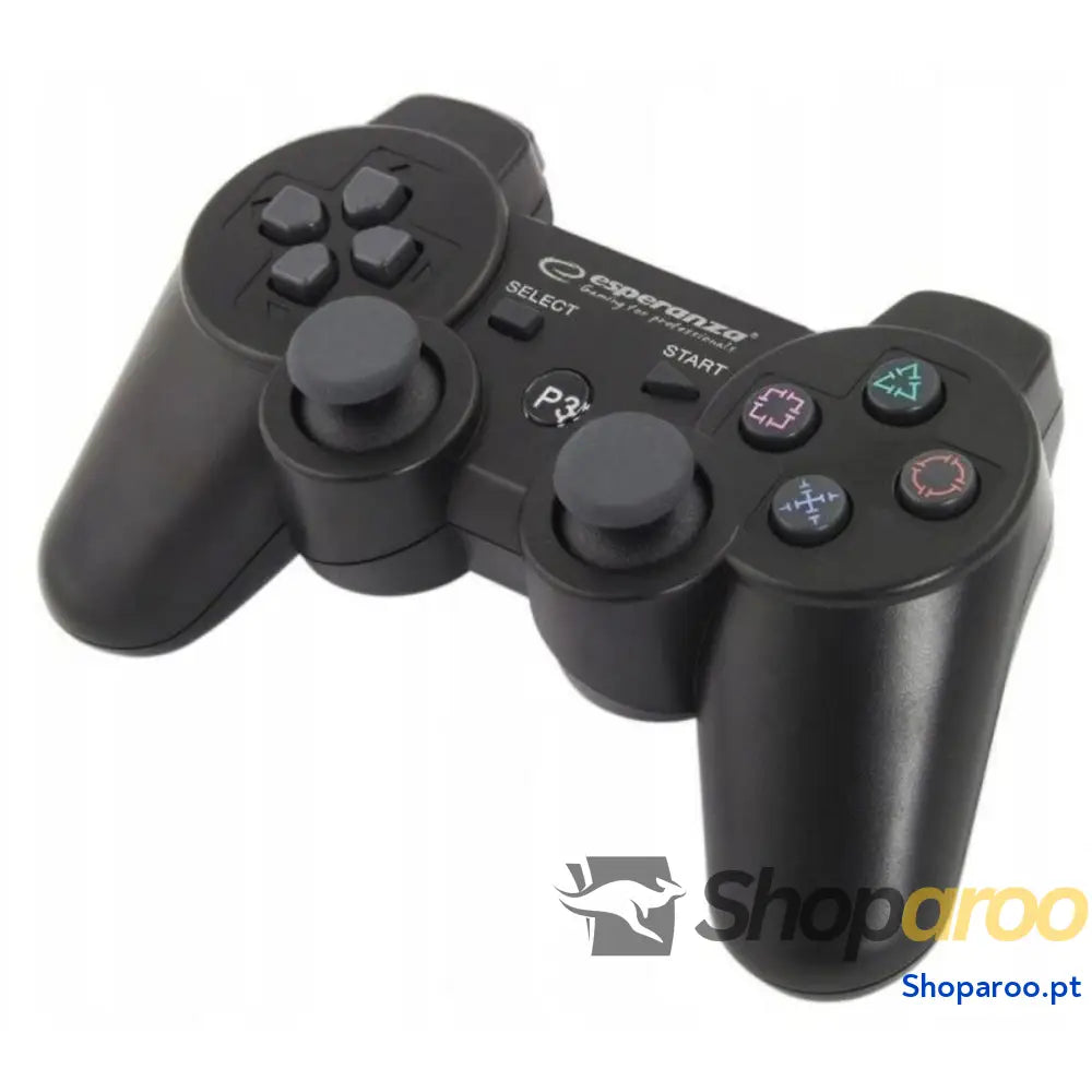 Controlo remoto sem fios para videojogos Esperanza Marine GX700 Preto Bluetooth PlayStation 3