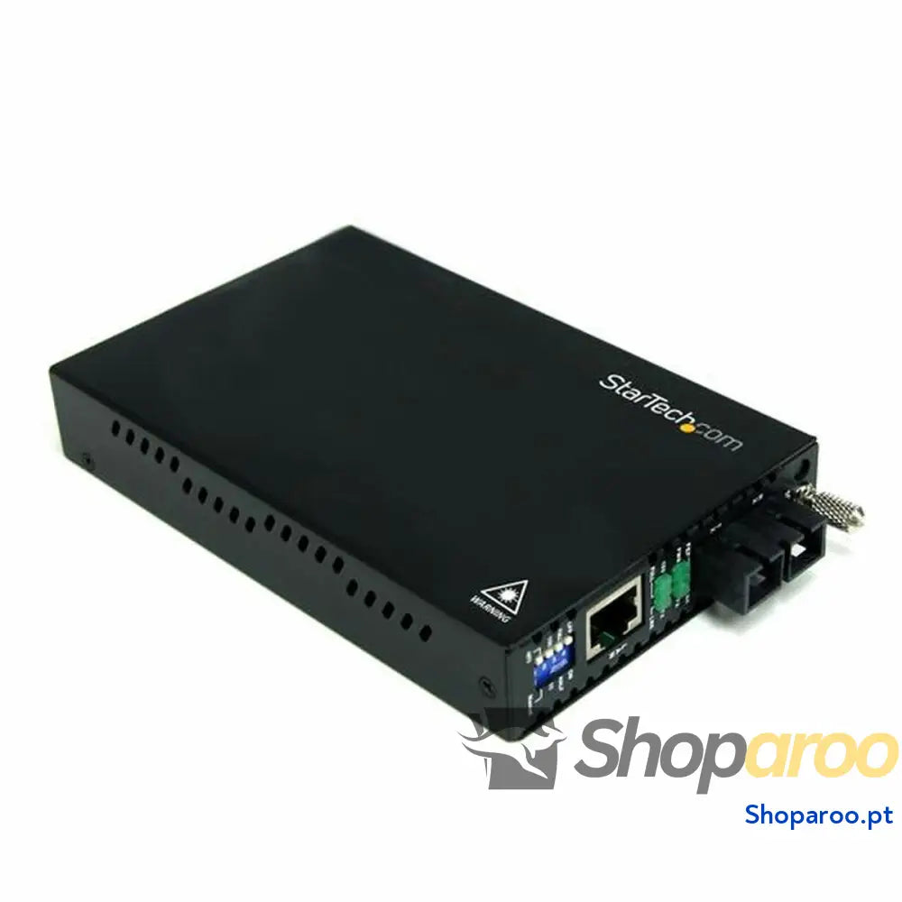 Conversor Multimédia Multimodo Startech ET90110SC2 Preto