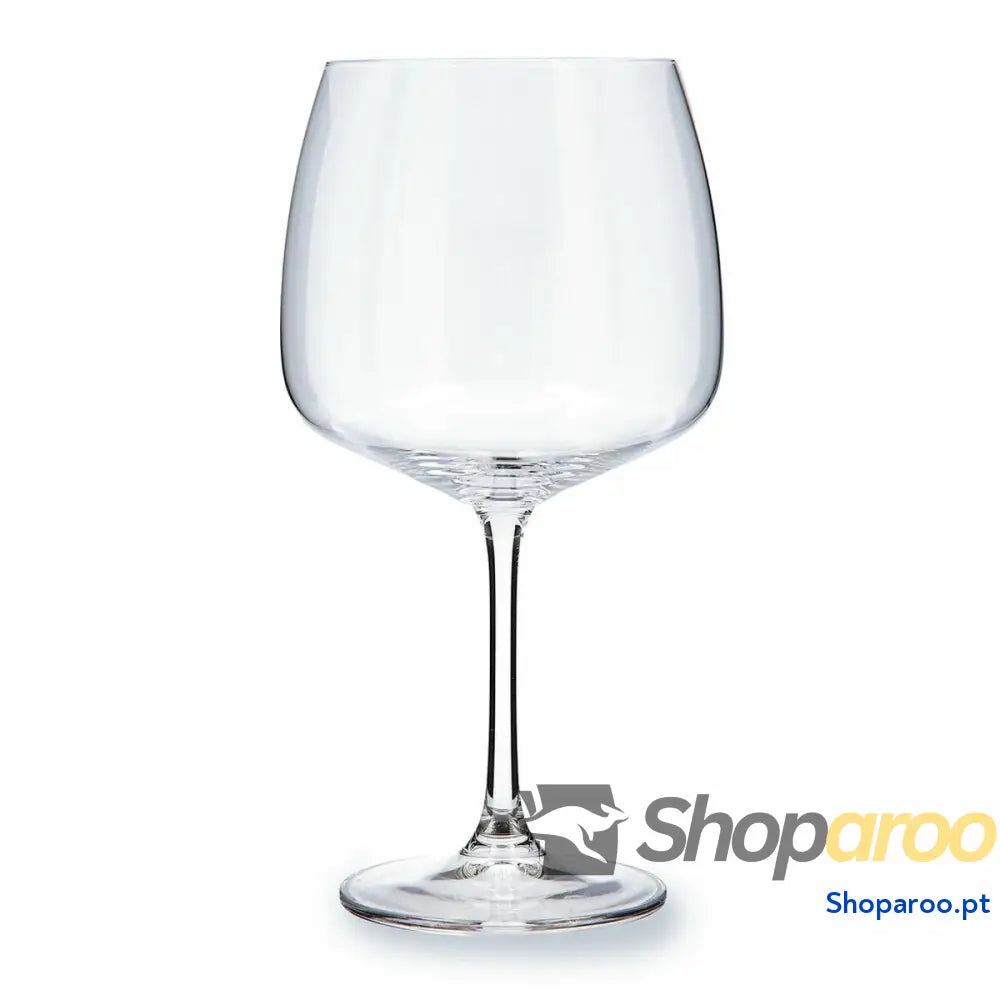 Copo Bohemia Crystal Belia Combinado Transparente Vidro 6 Peças 700 ml