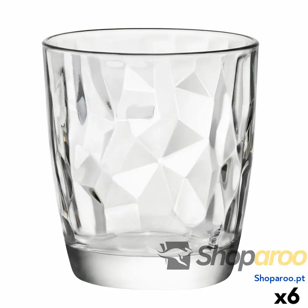 Copo Bormioli Rocco Diamond Vidro 390 ml (6 Unidades) (Pack 6x)