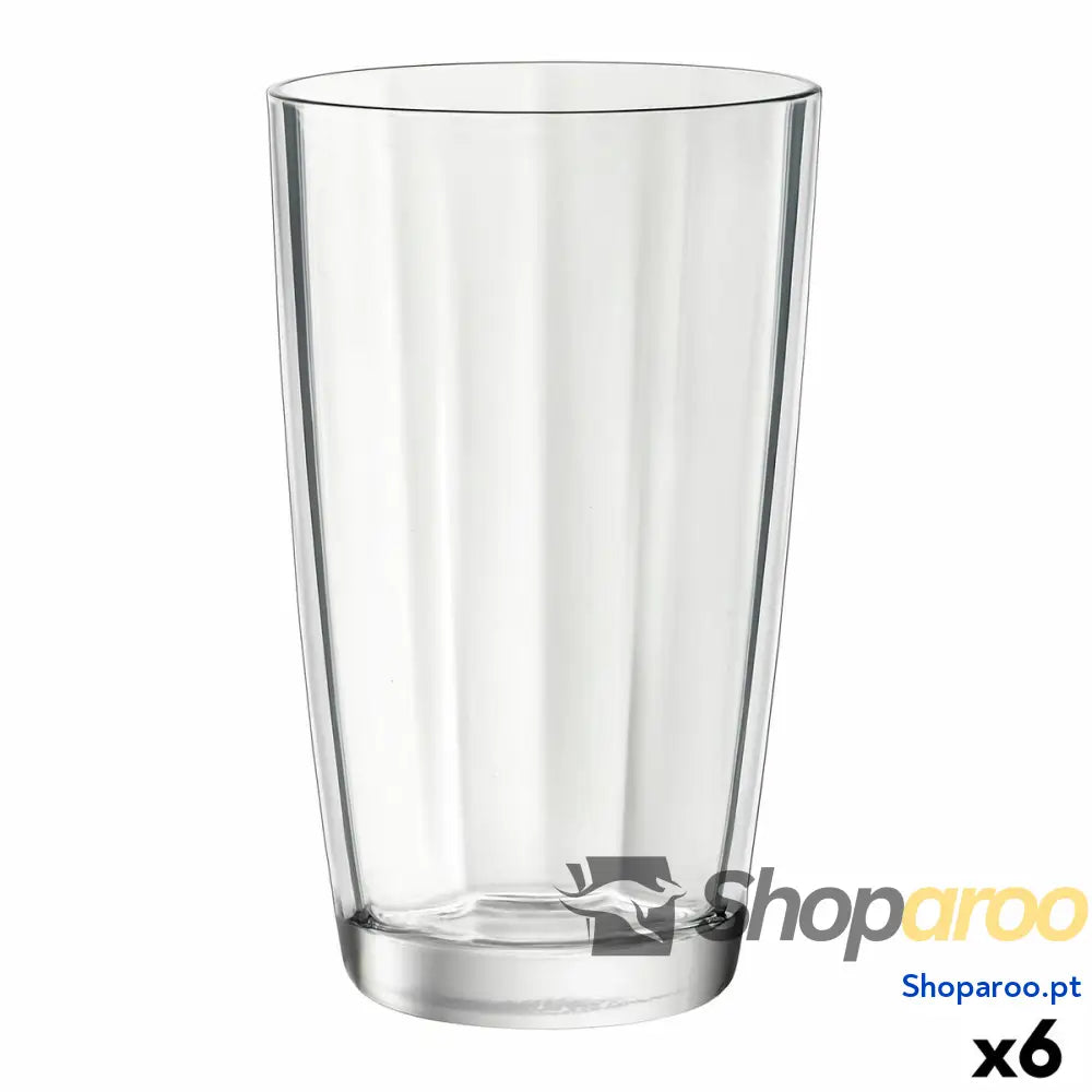 Copo Bormioli Rocco Pulsar Transparente Vidro 470 ml 6 Peças