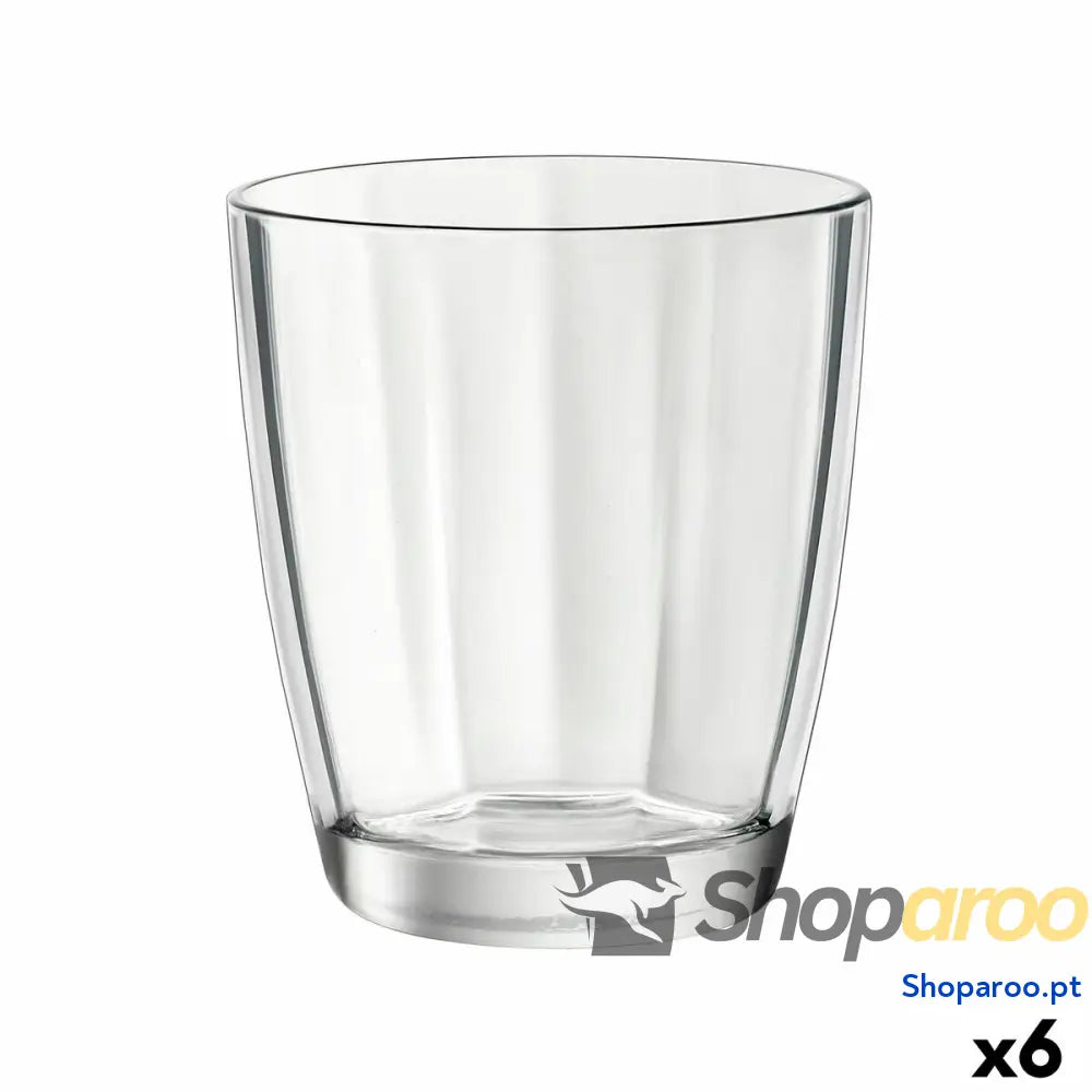 Copo Bormioli Rocco Pulsar Transparente Vidro (6 Unidades) (305 ml)