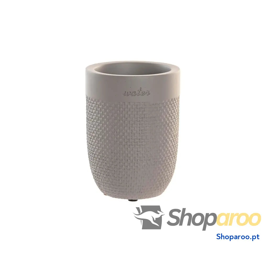 Copo DKD Home Decor Cinzento Cimento 8 x 10,5 cm