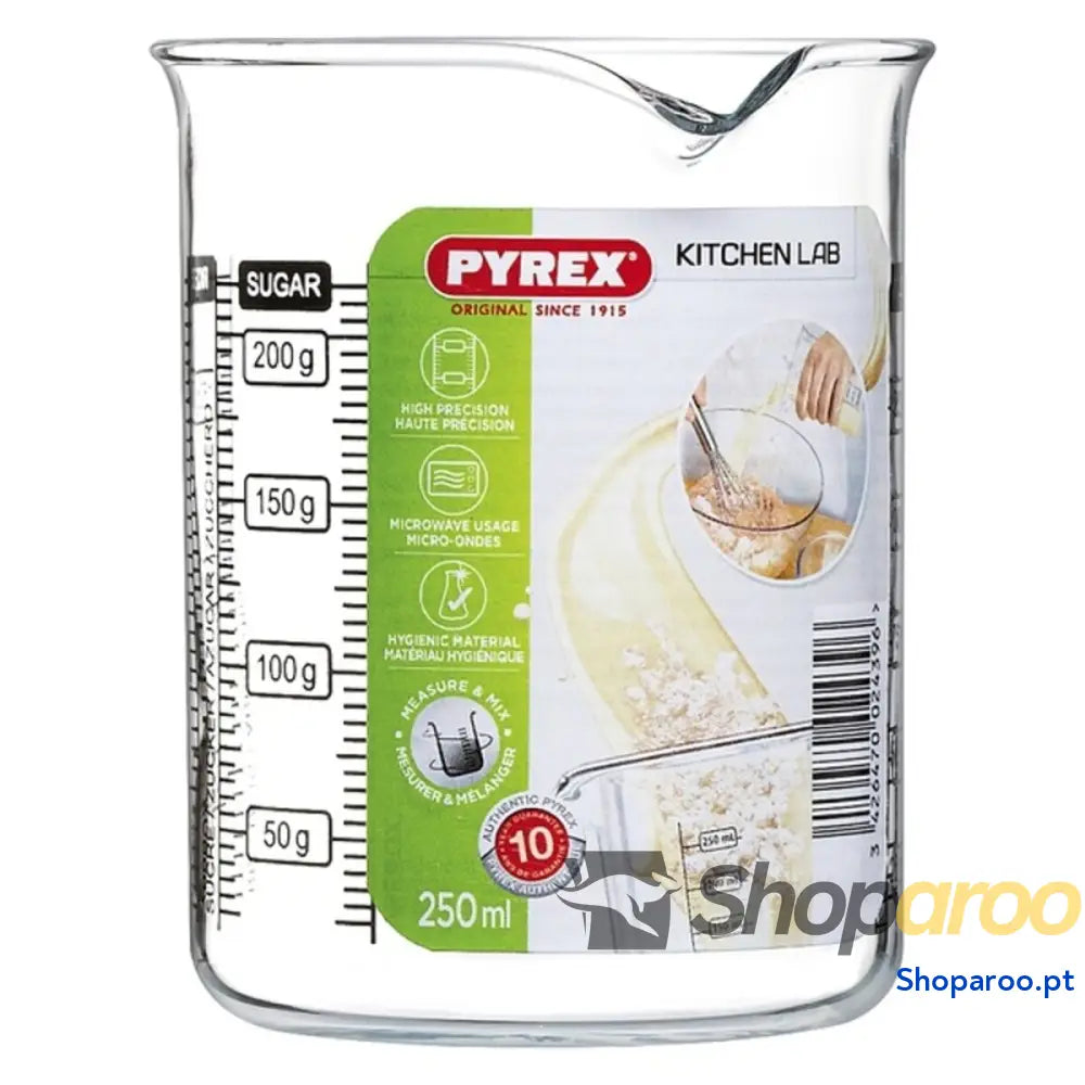 Copo medidor Pyrex Kitchen Lab Vidro