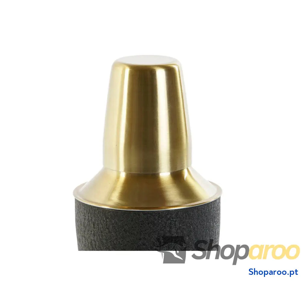 Coqueteleira DKD Home Decor Preto Aço inoxidável 9,5 x 9,5 x 22 cm