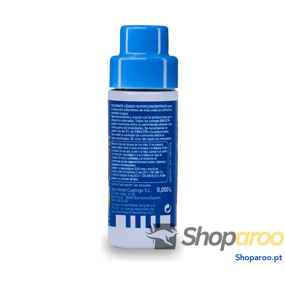 Corante Líquido Superconcentrado Bruguer 5056661 Azul 50 ml