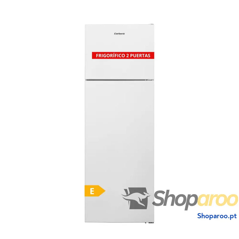 Corbero Frigorífico 2P CF2PV21324W | Capacidade 212L | Branco | Luz interior gaveta para legumes prateleiras ajustáveis