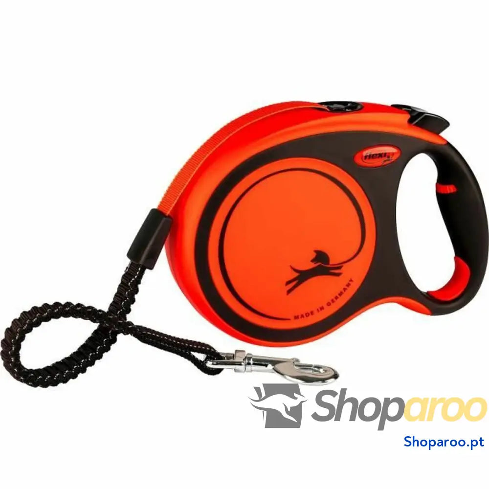 Correia Flexi Laranja Plástico 8 m