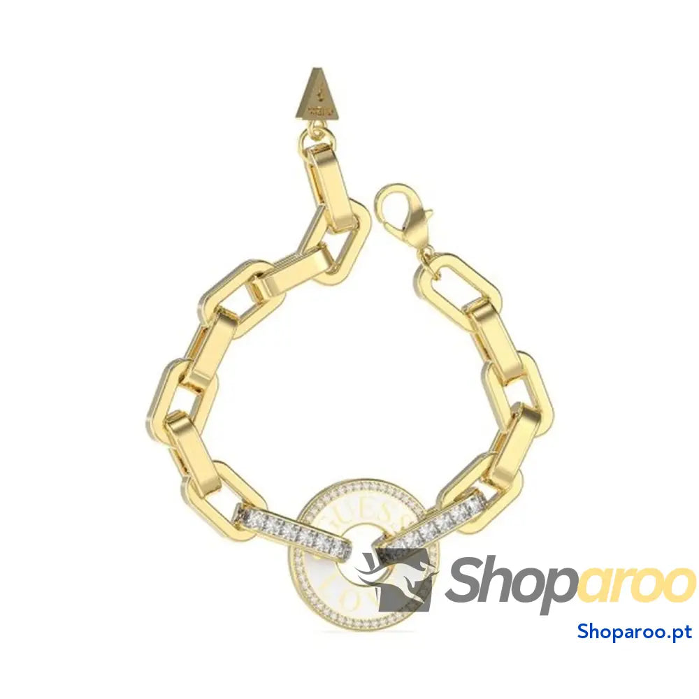 Corrente para Chave Guess JUBB04076JWYGWHL Dourado
