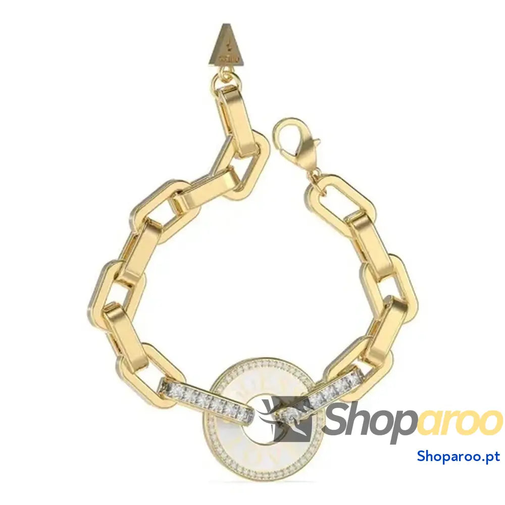 Corrente para Chave Guess JUBB04076JWYGWHS Dourado