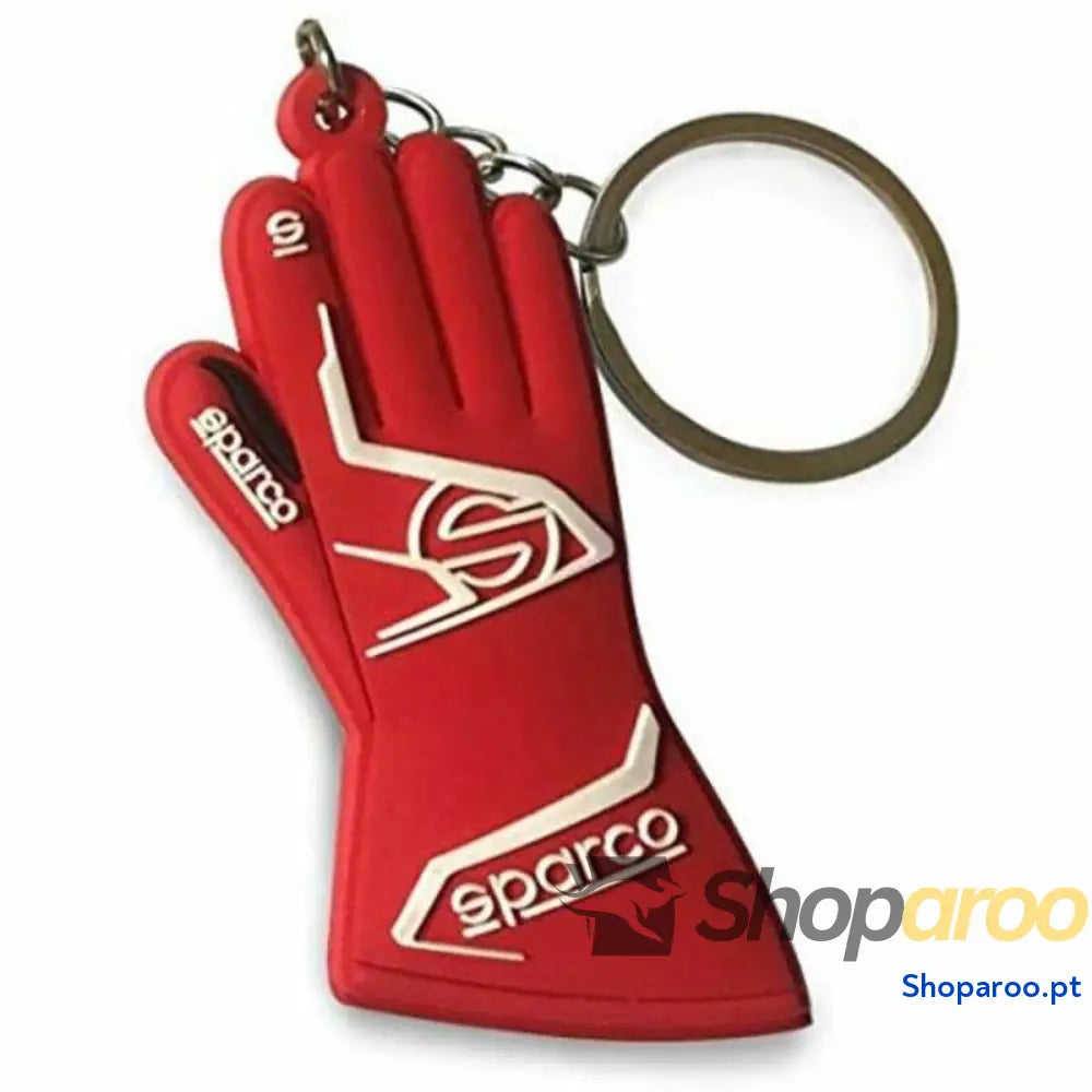 Corrente para Chave Sparco Glove Vermelho 10 Peças