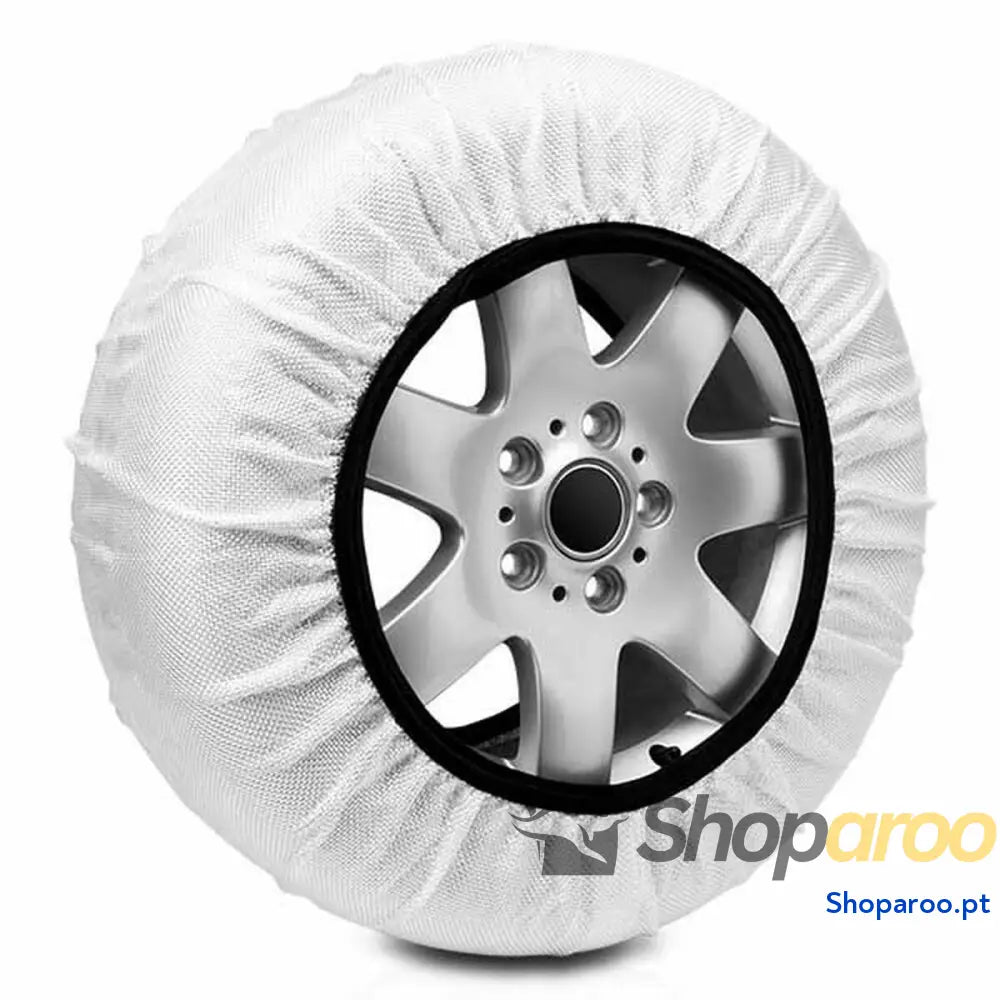Correntes de Neve para Automóveis Super Branco Têxtil Tamanho 62