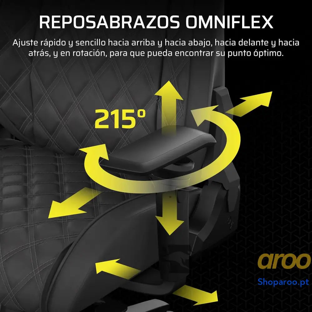 Corsair TC500 Luxe Cadeira para jogos tecido respirável premium assentos largos apoios de braço ajustáveis em 5