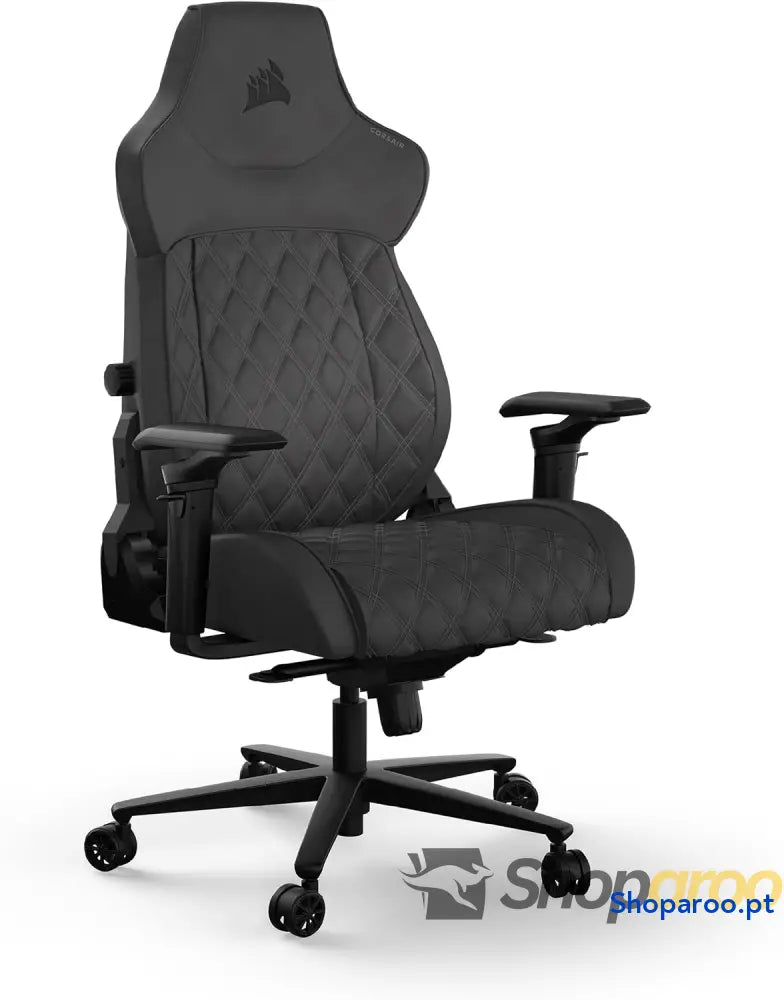 Corsair TC500 Luxe Cadeira para jogos tecido respirável premium assentos largos apoios de braço ajustáveis em 5