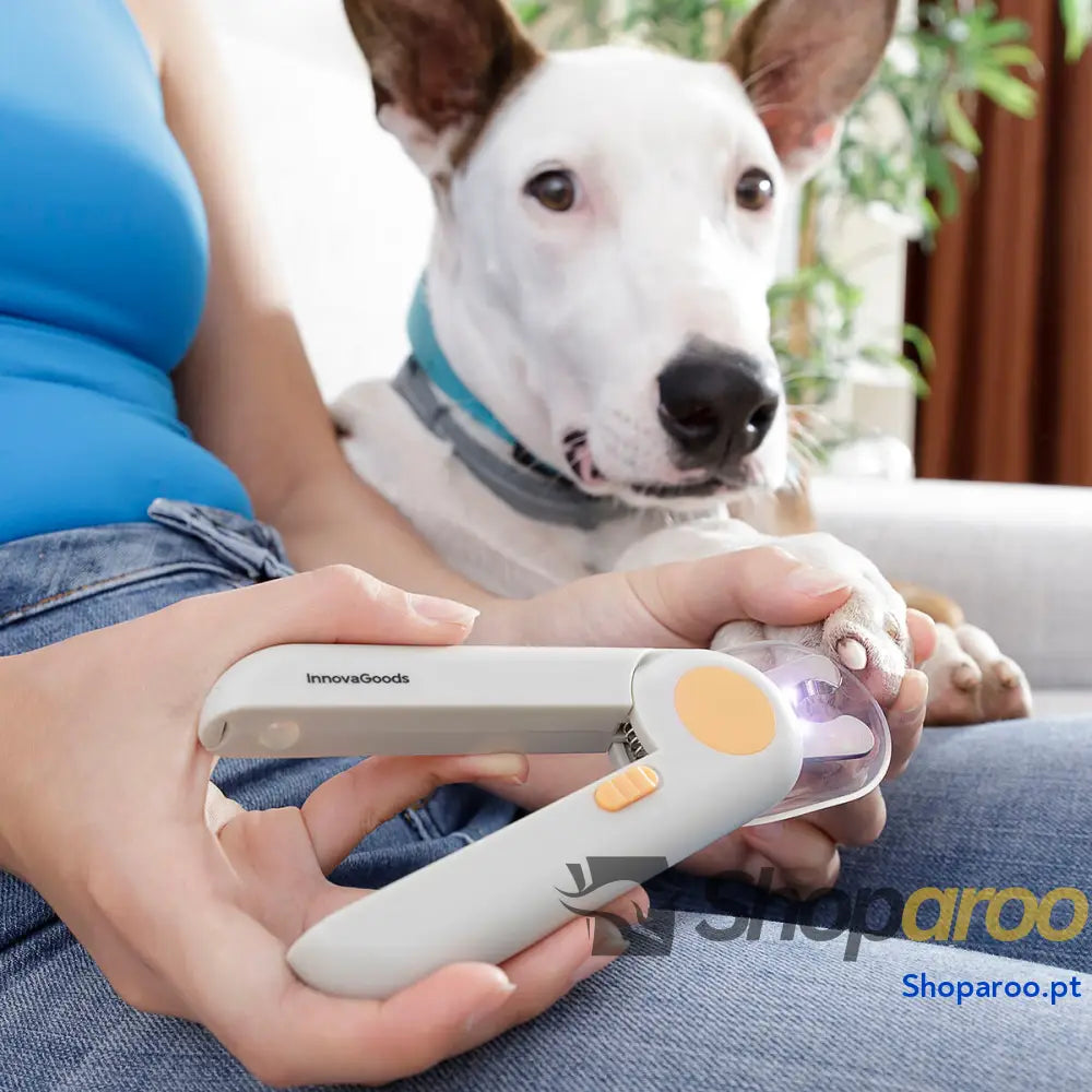 Corta-unhas com LED para Animais de Estimação Clipet InnovaGoods