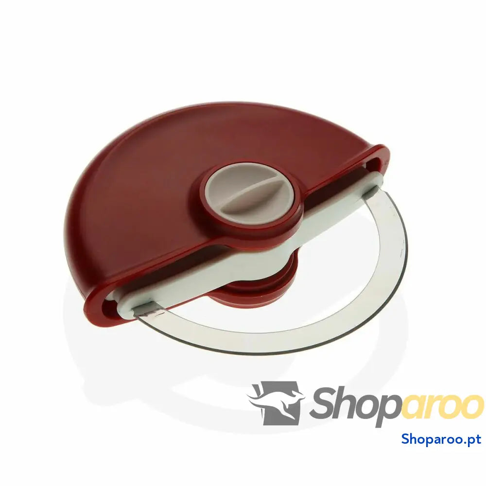 Cortador de Pizza Versa Vermelho Aço ABS 2 x 12 x 13 cm