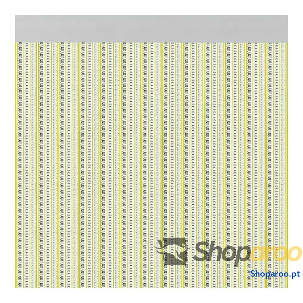 Cortina Acudam Brescia Portas Amarelo Exterior PVC Alumínio 90 x 210 cm