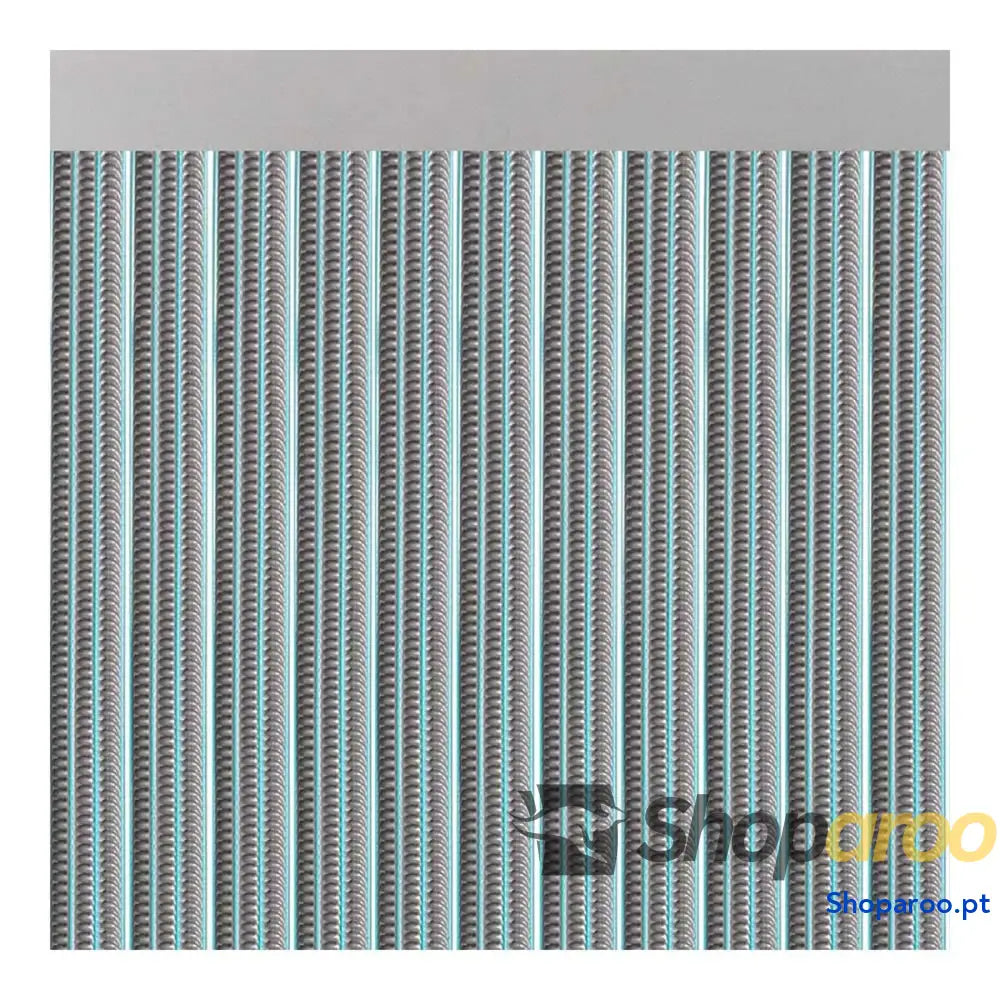 Cortina Acudam Lisboa Portas Cinzento Exterior PVC Alumínio 90 x 210 cm