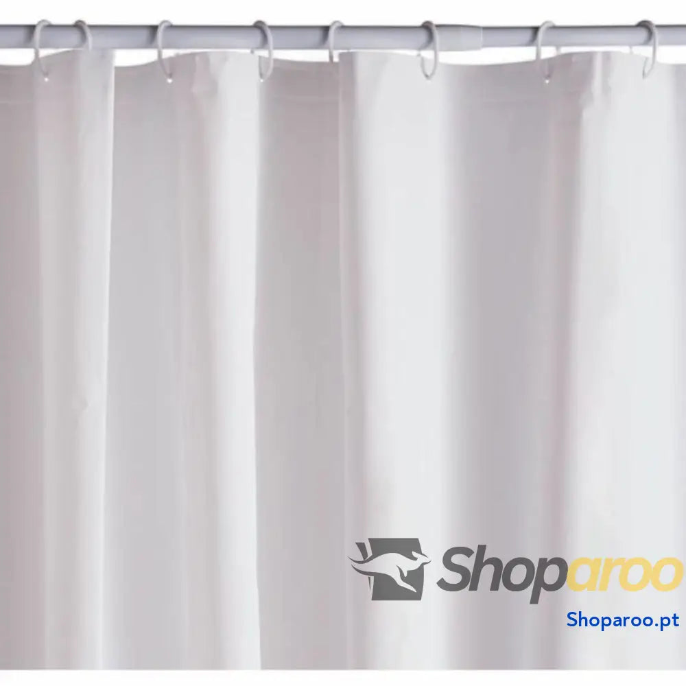 Cortina de Duche TODAY Branco PEVA 180 x 200 cm (12 Unidades)