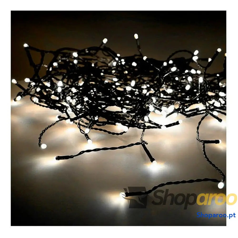 Cortina de luzes LED EDM 71263 Easy Connect 3,2 W Luz quente Branco 2 x m