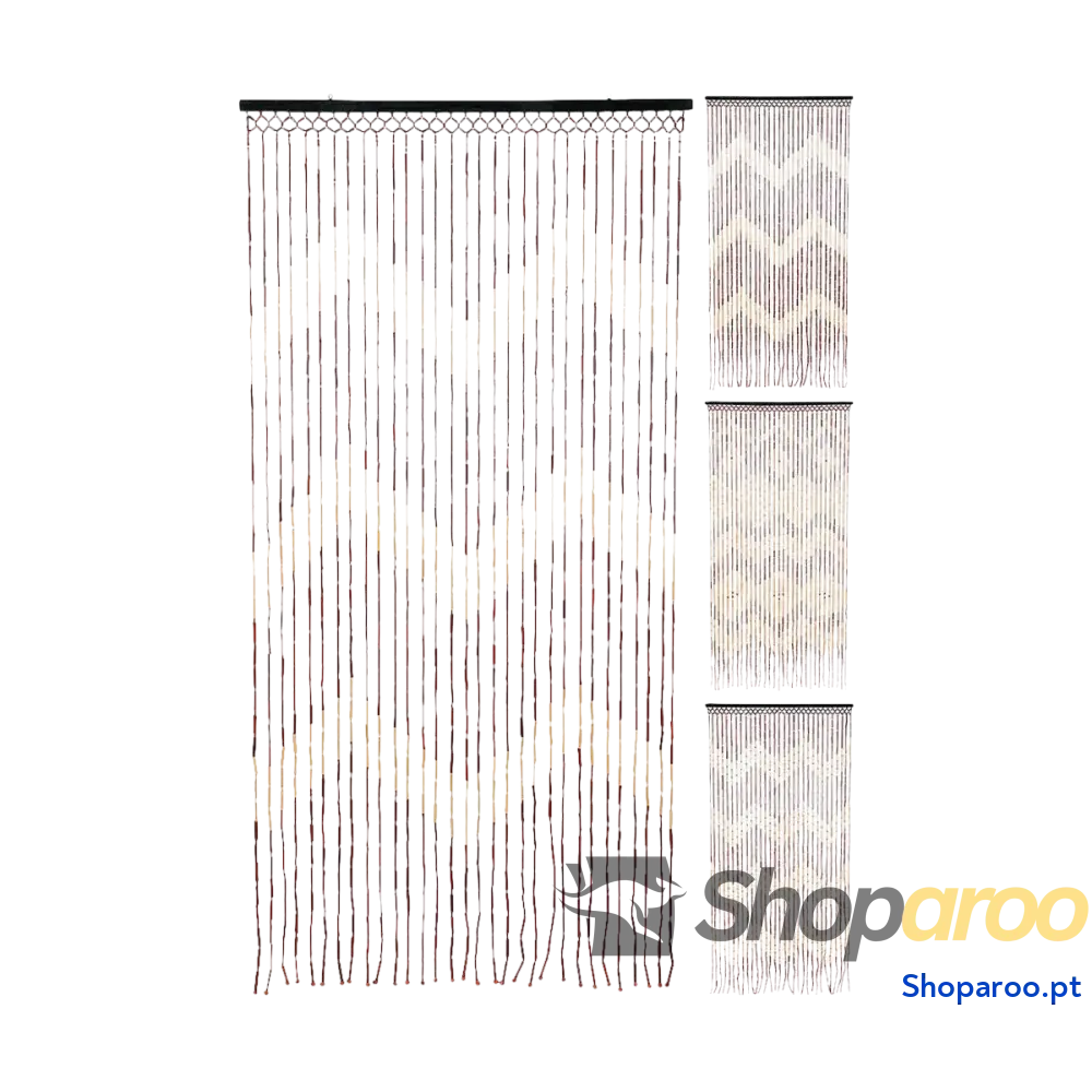 Cortina H&S Collection Exterior Porta Bambu 90 x 180 cm
