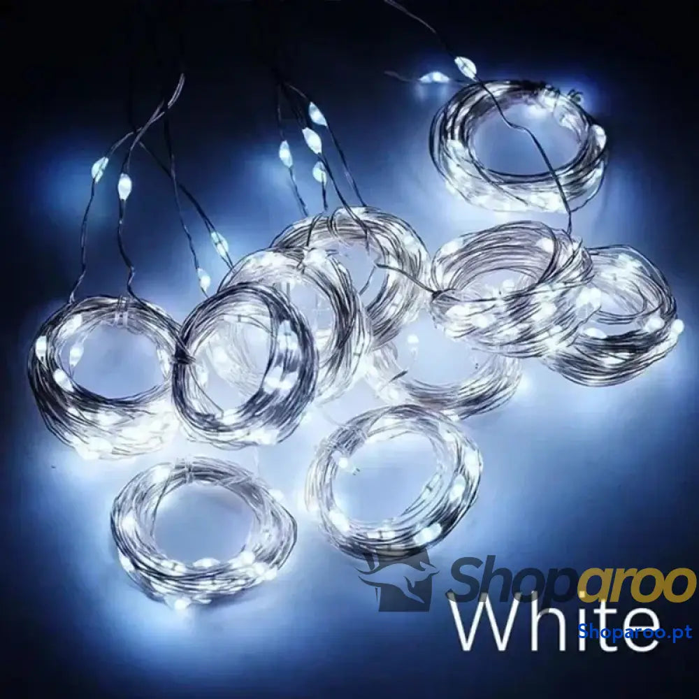 Cortina LED 3M para Natal e Decoração de Casa Jardim
