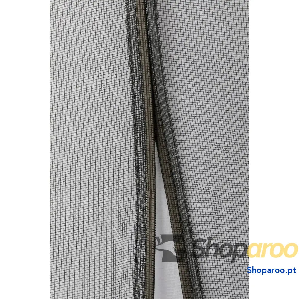 Cortina Mosquiteira Schellenberg Portas Magnético 90 x 210 cm Antracite Fibra de Vidro